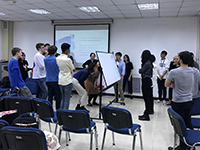 Students exchange views on humanities education in thematic discussions (Photo Credit: Sun Tongle; Programme Host: Tsinghua University)